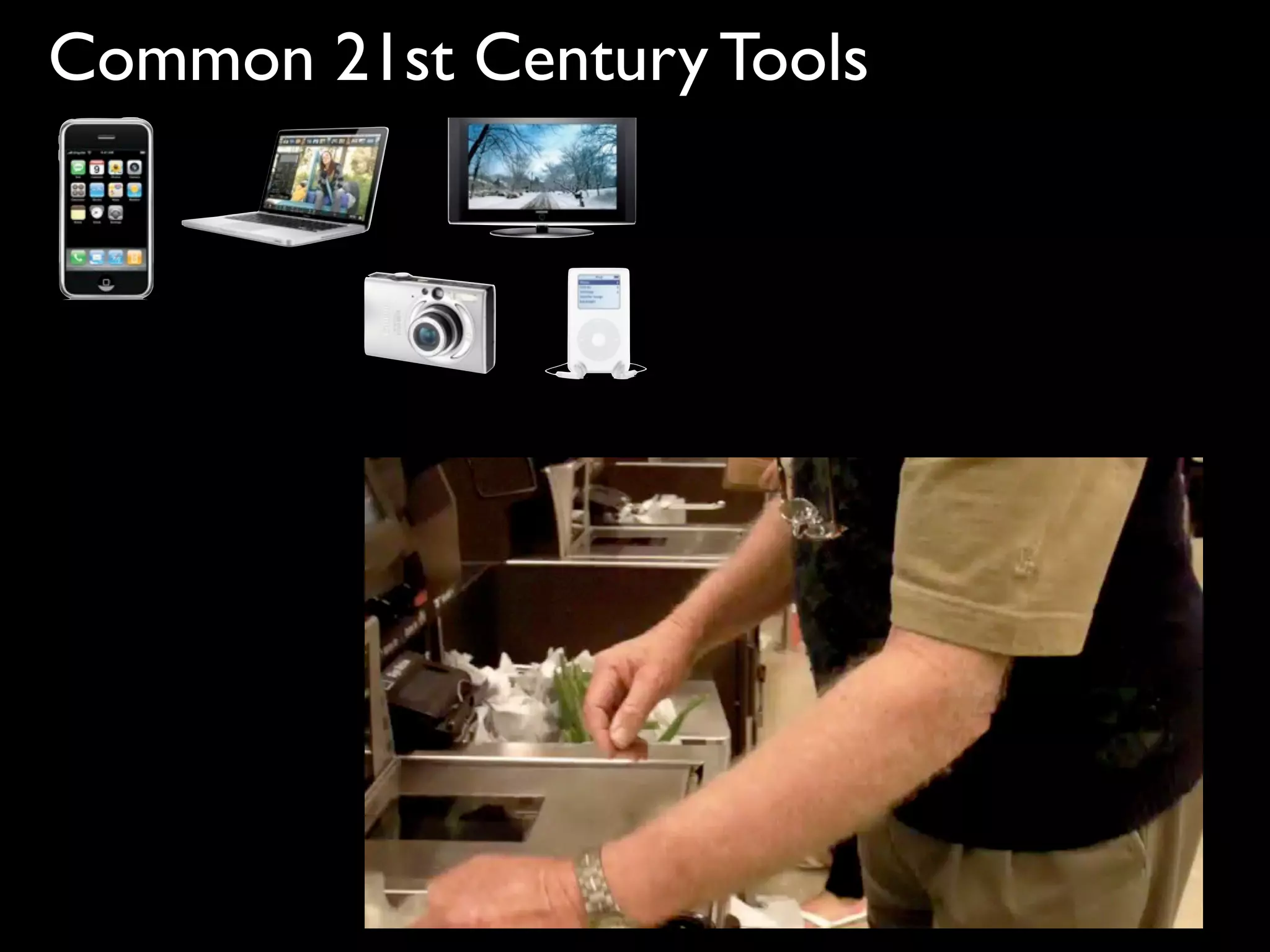 Common 21st Century Tools
 