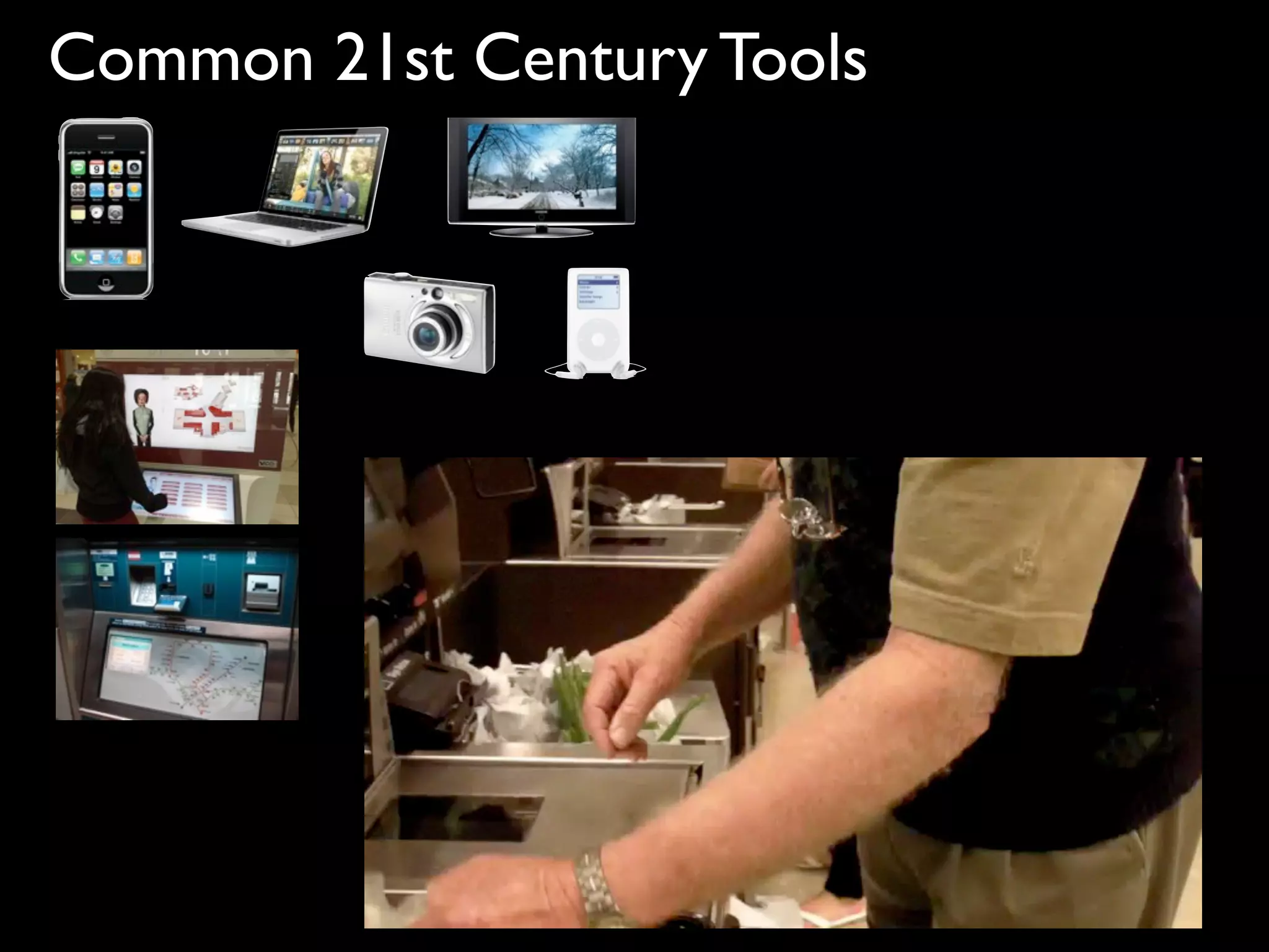 Common 21st Century Tools
 