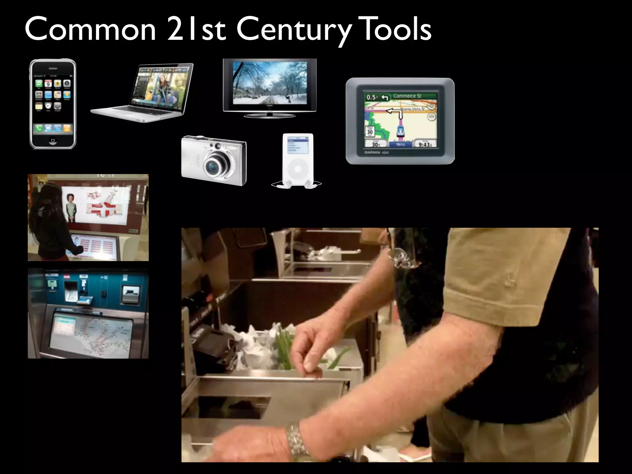 Common 21st Century Tools
 