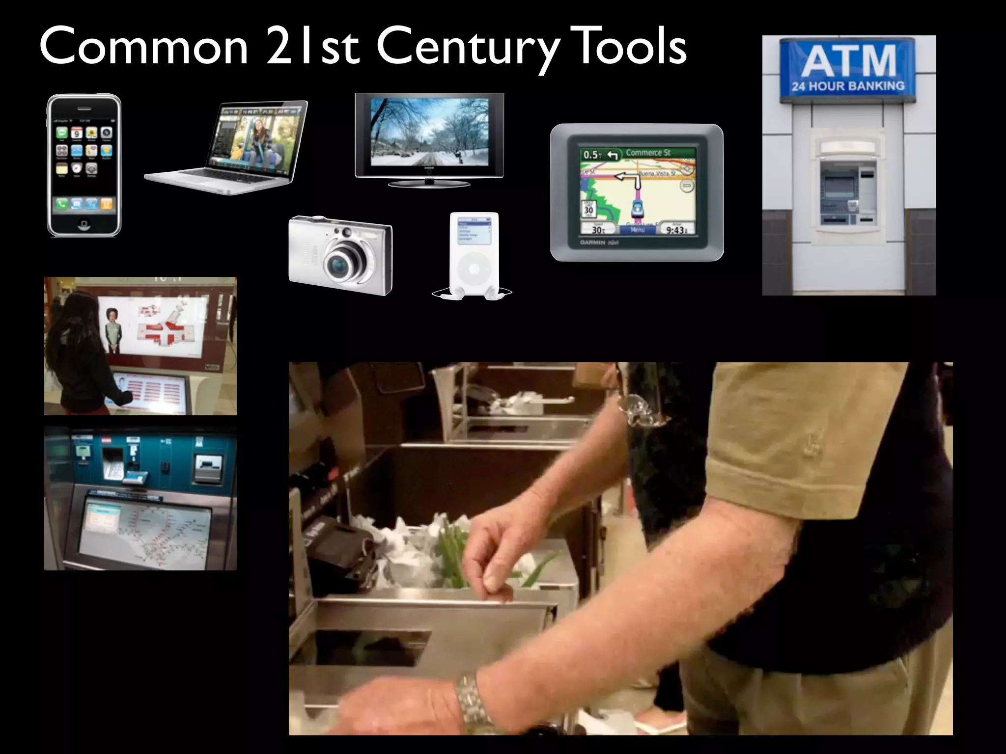 Common 21st Century Tools
 