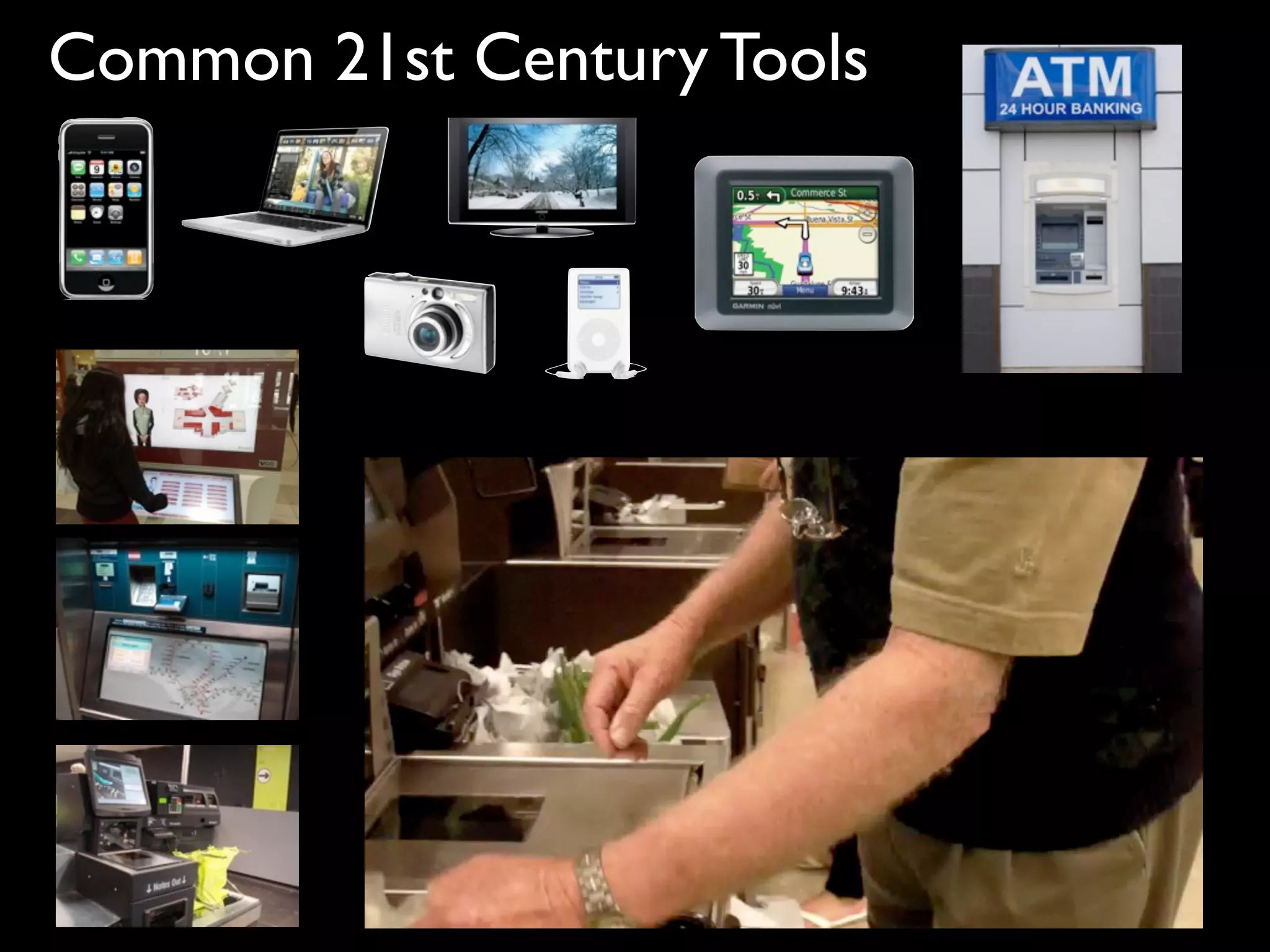Common 21st Century Tools
 
