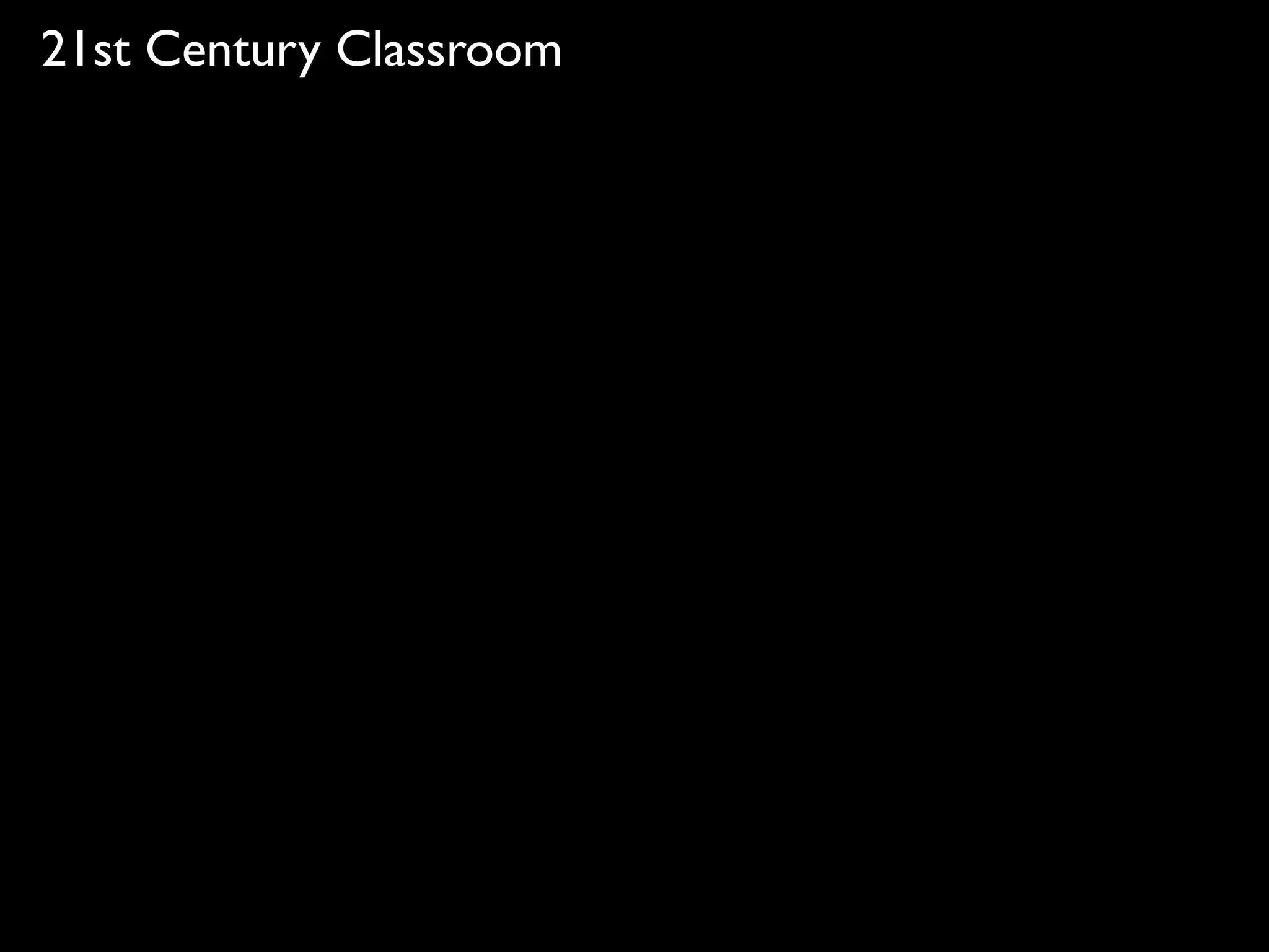 21st Century Classroom
 