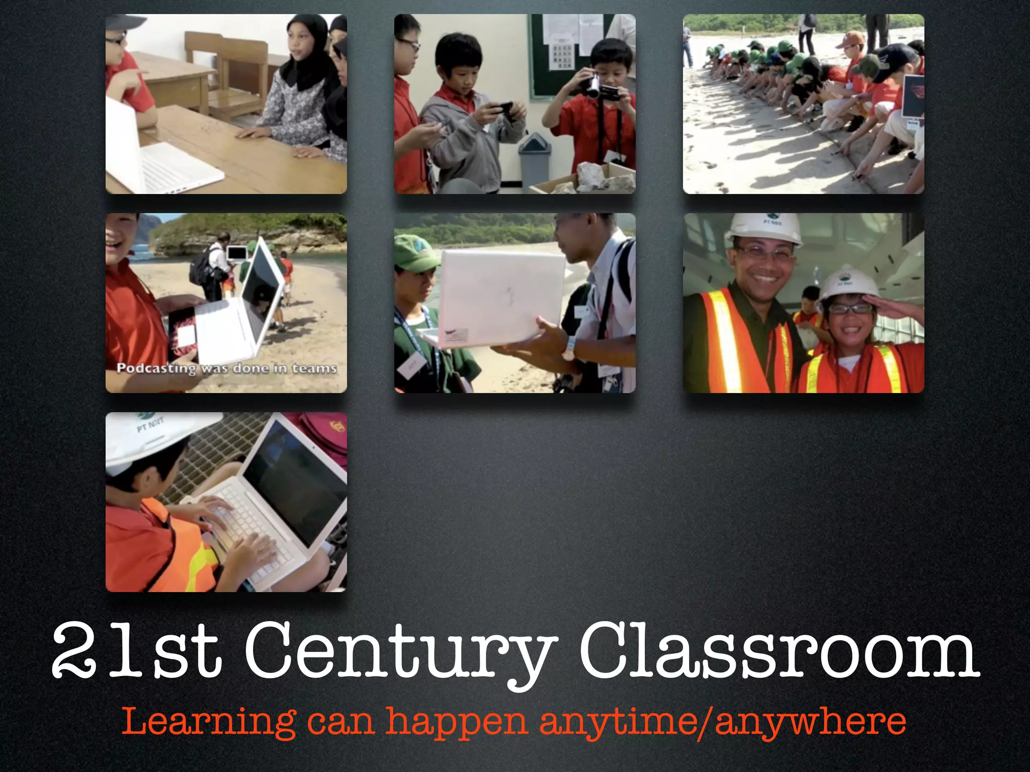 21st Century Classroom
 Learning can happen anytime/anywhere
 