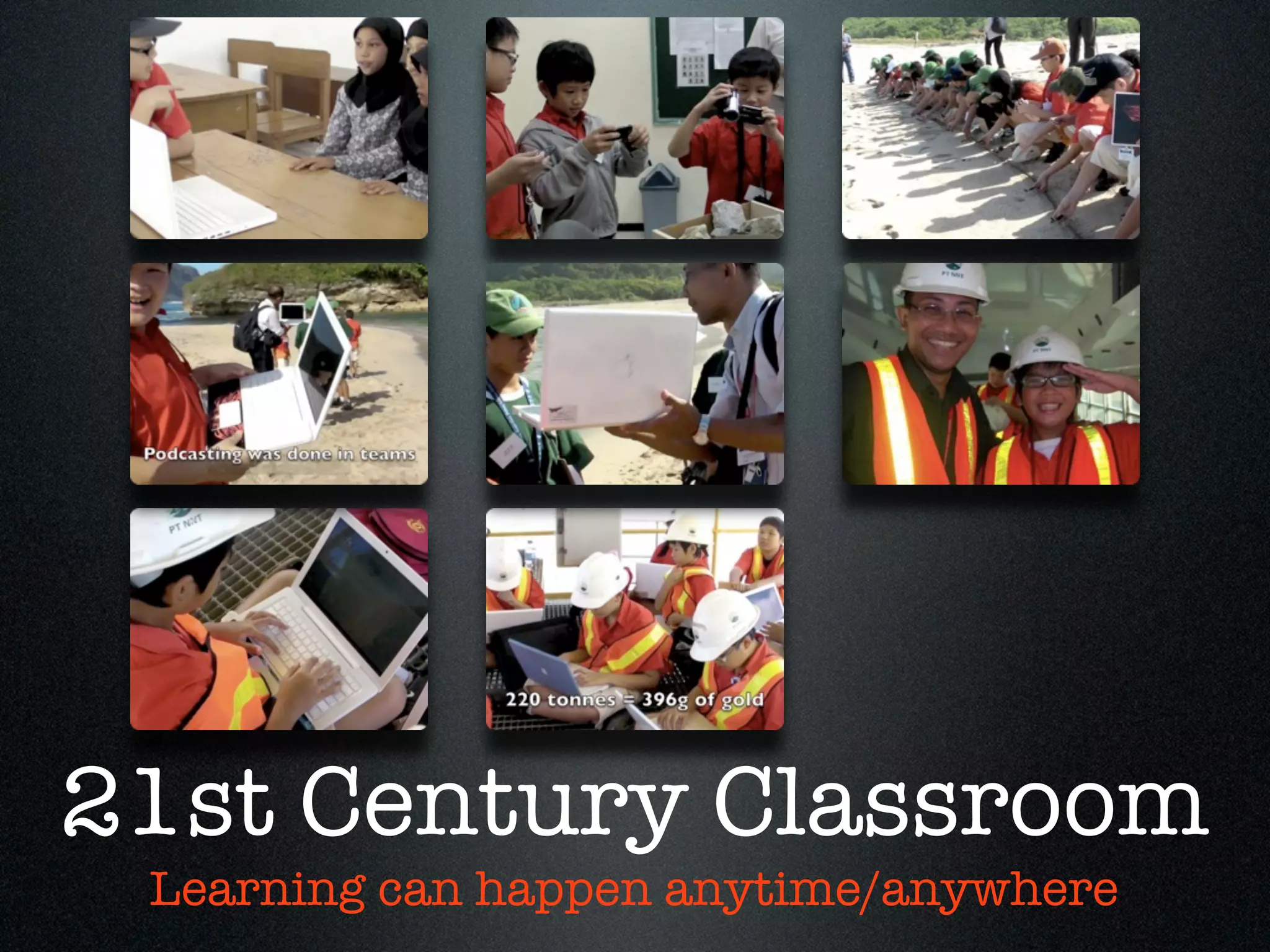 21st Century Classroom
 Learning can happen anytime/anywhere
 