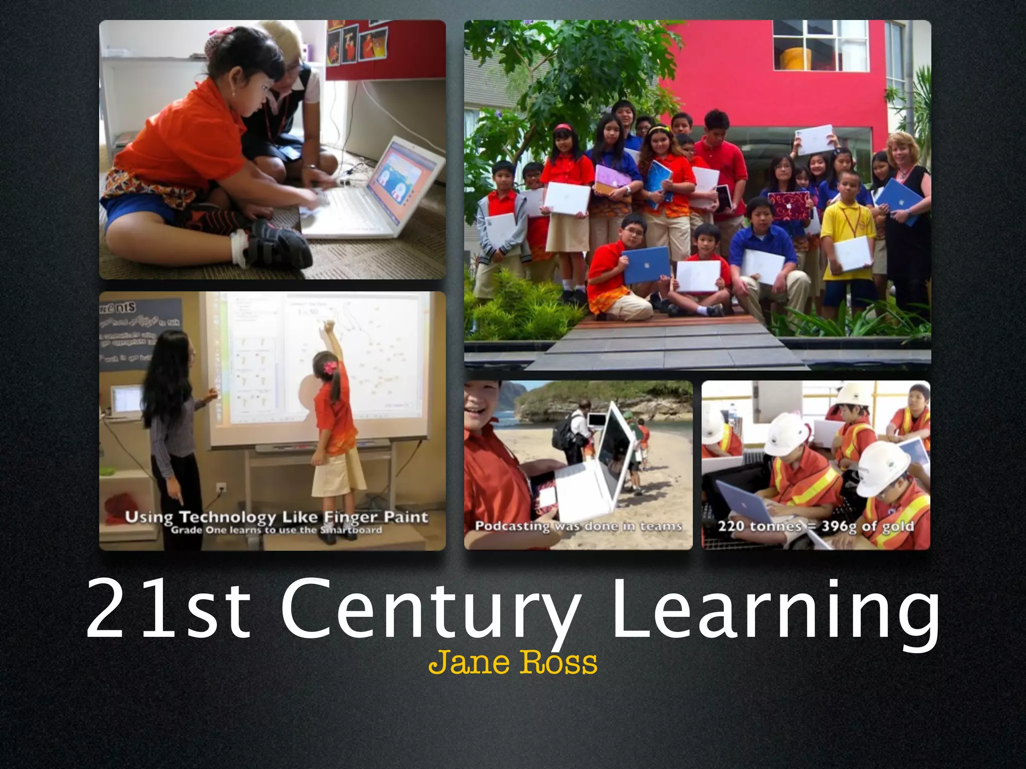 21st Century Learning
        Jane Ross
 