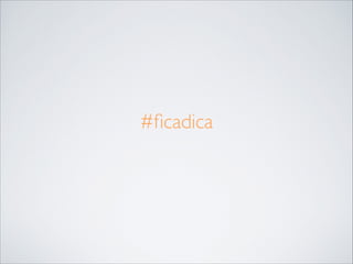 #ﬁcadica

 