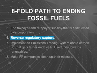 How To Rid America of Fossil Fuels by 2030. Slide 30