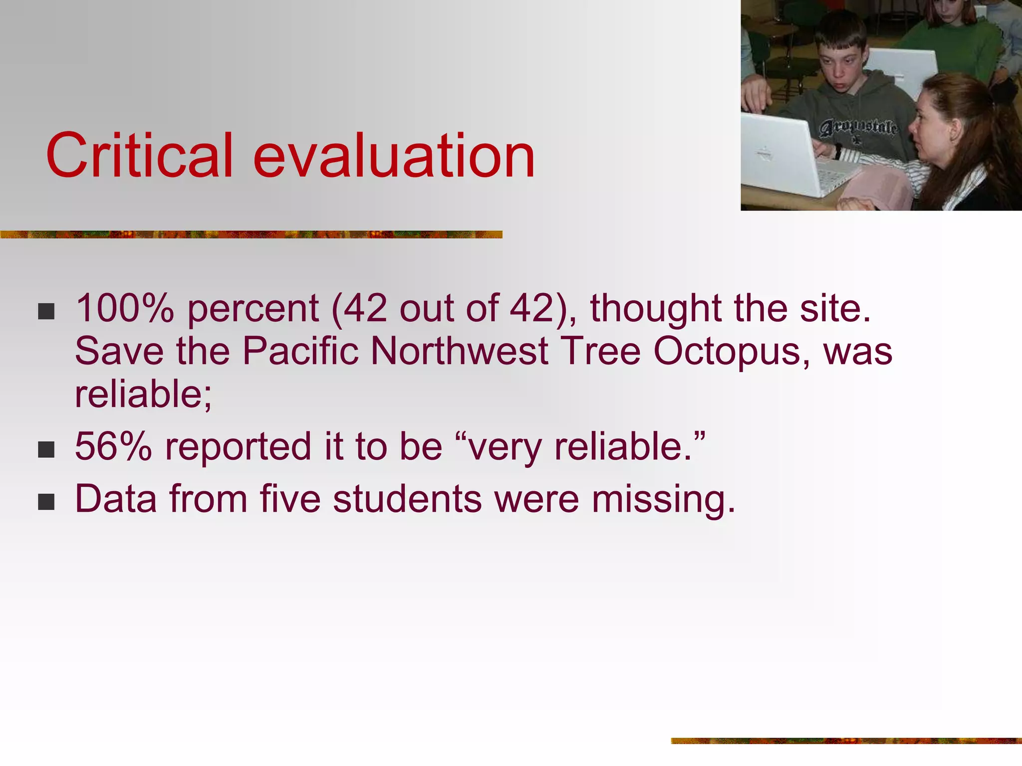 An Example of Online Reading ComprehensionReading About Martin Luther KingThe new literacies of online reading comprehension