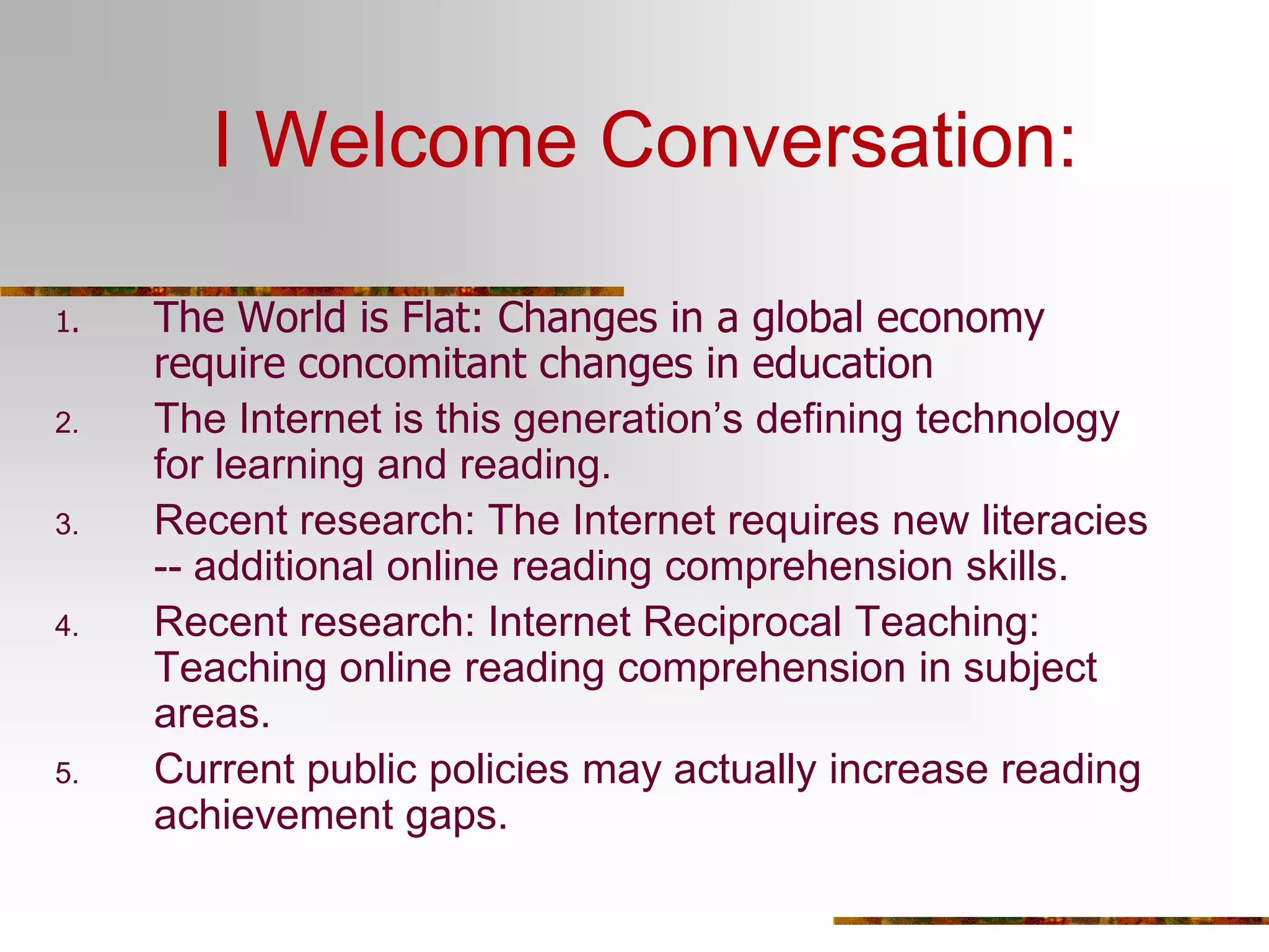 Using ePals For Message of the Day Projects