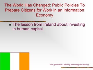 Schools and teachers around the world.The Big IdeasThe World is Flat: Changes in a global economy require concomitant changes in educationThe Internet is this generation’s defining technology for learning and reading.Recent research: The Internet requires new literacies -- additional online reading comprehension skills.Recent research: Internet Reciprocal Teaching: Teaching online reading comprehension in subject areas. Current public policies may actually increase reading achievement gaps. 