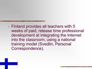 I. The World Is Flat: Changes In A Global Economy Require Changes In EducationThe “General Motors” Model of Economic Management Command and controlWasted intellectual capitalHighly inefficientLower productivityLittle innovationLower levels of education required.Little need for higher level and creative thinking.Wasted intellectual capital