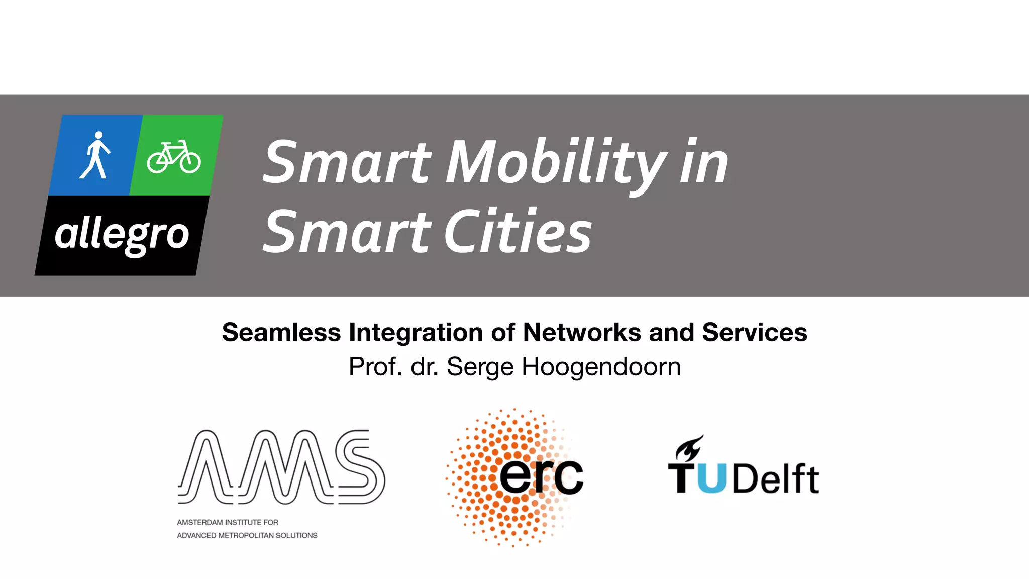 Smart and Seamless Urban Mobility | PPT | Free Download 