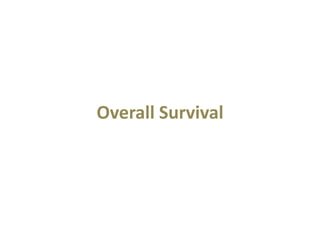 Overall Survival
 