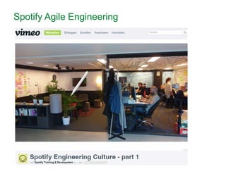 17
Spotify Agile Engineering
 