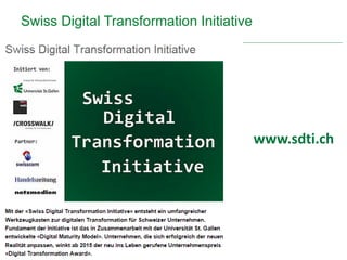 28
Swiss Digital Transformation Initiative
www.sdti.ch
 