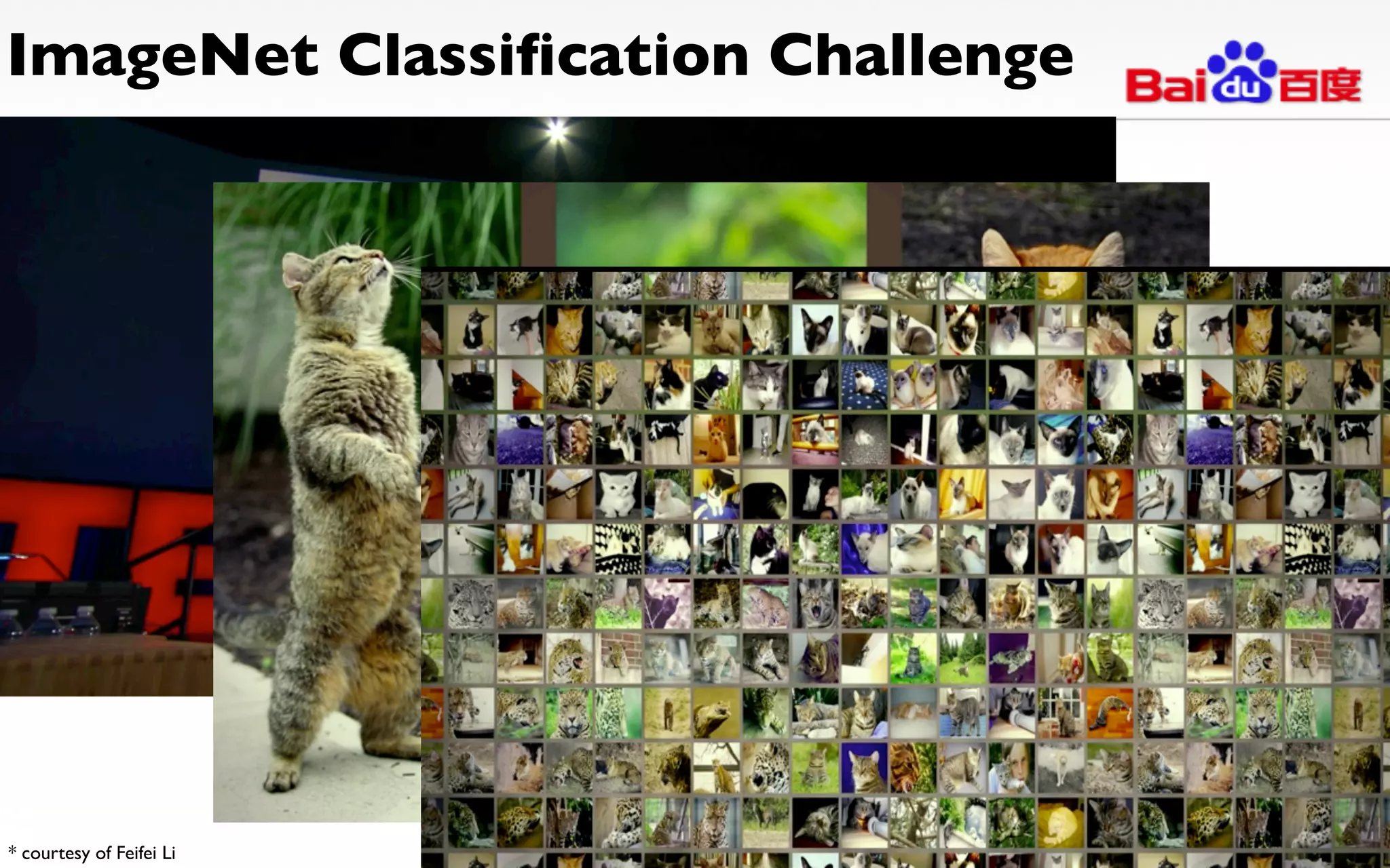 ImageNet Classiﬁcation Challenge
	

* courtesy of Feifei Li	

 