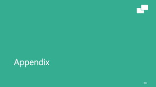 Appendix
30
 