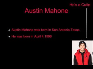 Austin Mahone | PPT