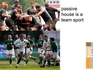 s
passive
house is a
team sport
 