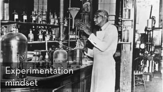 http://blackhistoryheroes.blogspot.com/2010/07/george-washington-carver-scientist-and.html
Experimentation
mindset
 