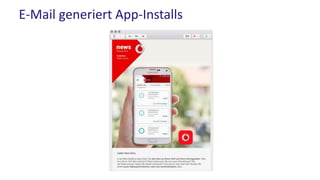 E-Mail generiert App-Installs
 