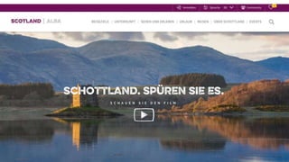 Cross Channel Marketing Case: Visit Scotland
36
 