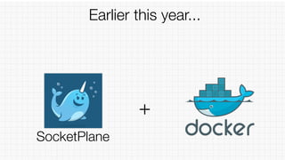 SocketPlane
+
Earlier this year...
 