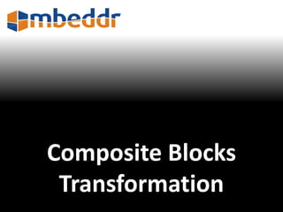 Composite Blocks 
Transformation 
 