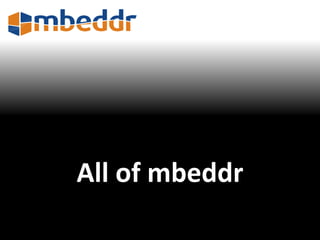 All of mbeddr 
 