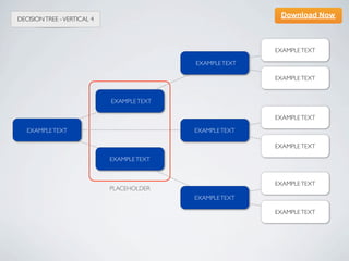 DECISION TREE - VERTICAL 4
                                                            Download Now



                                                           EXAMPLE TEXT

                                            EXAMPLE TEXT

                                                           EXAMPLE TEXT


                             EXAMPLE TEXT

                                                           EXAMPLE TEXT

   EXAMPLE TEXT                             EXAMPLE TEXT

                                                           EXAMPLE TEXT

                             EXAMPLE TEXT



                                                           EXAMPLE TEXT
                             PLACEHOLDER
                                            EXAMPLE TEXT

                                                           EXAMPLE TEXT
 