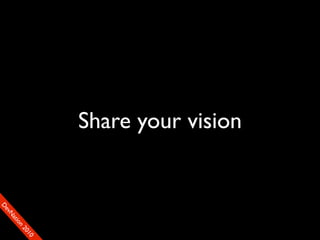 Share your vision
                                   90
                                  01
                                00
                               22
                             on
                           tiM
                         DaE
                      vSN
                    FeO
                    D
 
