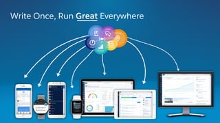 Write Once, Run Great Everywhere
 