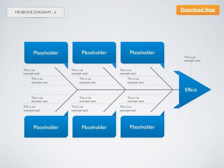 keynote template fishbone diagram 6 fishbone analysis template