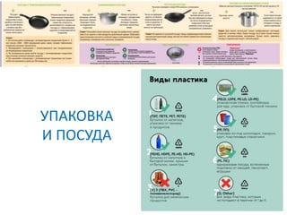 УПАКОВКА
И ПОСУДА
 