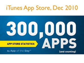 iTunes App Store, Dec 2010
 