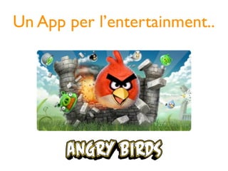 Un App per l’entertainment..
 