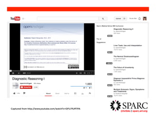 @txtbks | sparc.arl.org 	 
Captured from http://www.youtube.com/watch?v=DFU7fUff7PA 
 