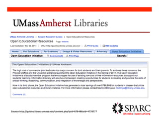 @txtbks | sparc.arl.org 	 
Source http://guides.library.umass.edu/content.php?pid=87648&sid=4778777 
 