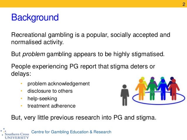 Public Health Perspective On Gambling Public Health Perspective On Gambling