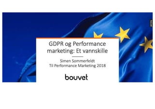 Keynote til Performance Marketing 2018