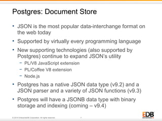 Postgres for the Future | PPT