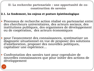 14Renforcement capital humain local: possibilités de formation continue et de requalification pour cadres locaux: promotion socioprofessionnelle sans le coût de l'expatriationAugmentation de la valeur foncière des villages: Sanar, Boudiouck et Ngallèle…Mobilité ville et décloisonnement hinterland Facilité accès aux soins de santé pour populations environnantes