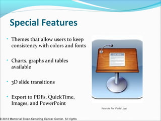 Key Note Features Keynote presentation | PPT