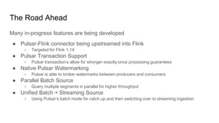 Advanced Stream Processing with Flink and Pulsar - Pulsar Summit NA ...