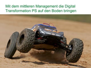 24
Mit dem mittleren Management die Digital
Transformation PS auf den Boden bringen
https://traxxas.com/pitpass/hopup/news...