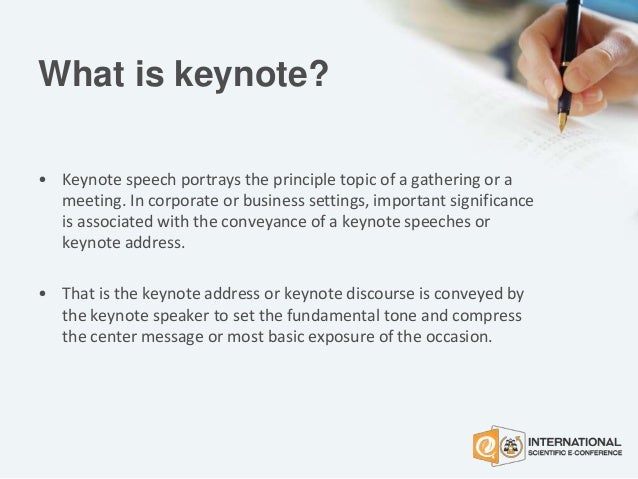 What are the Different Types of Keynote Speakers?