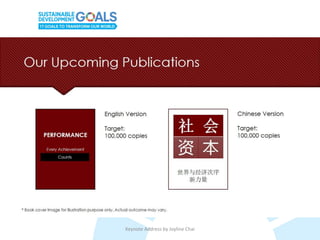 Keynote Address by Joyline Chai
 