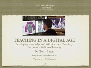 Keynote: op weg naar een digitale leeromgeving