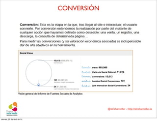 @abrahamvillar - http://abrahamvillar.es
CONVERSIÓN
viernes, 25 de abril de 14
 