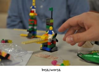 Keynote user requirements with lego